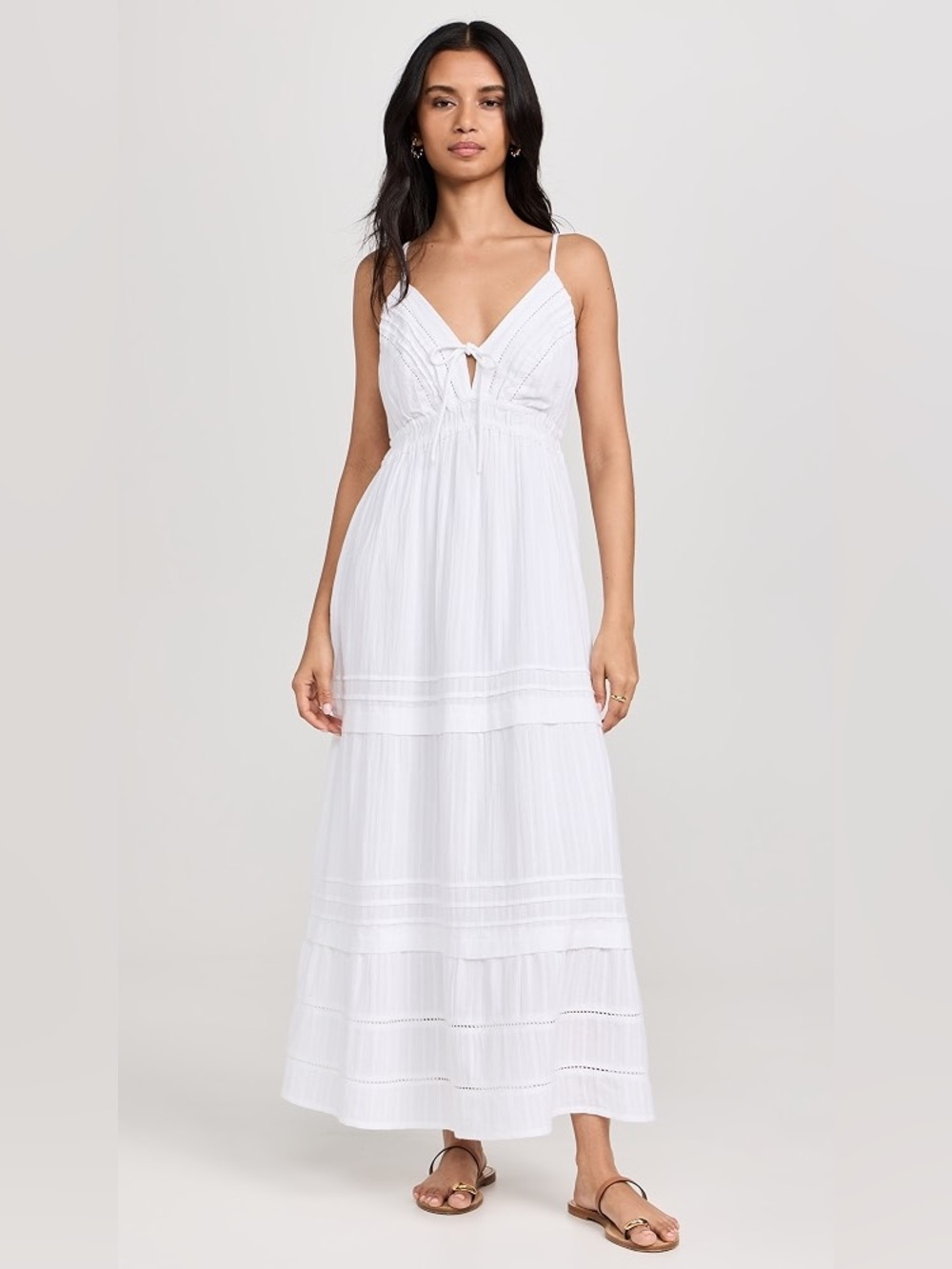 Z Supply White Divinity Maxi Dress Medium